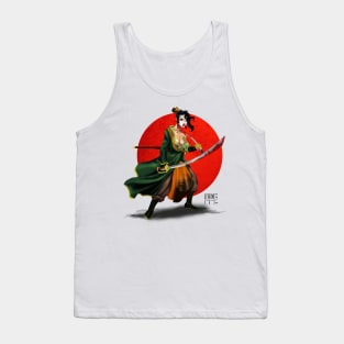 Samurai geisha Tank Top